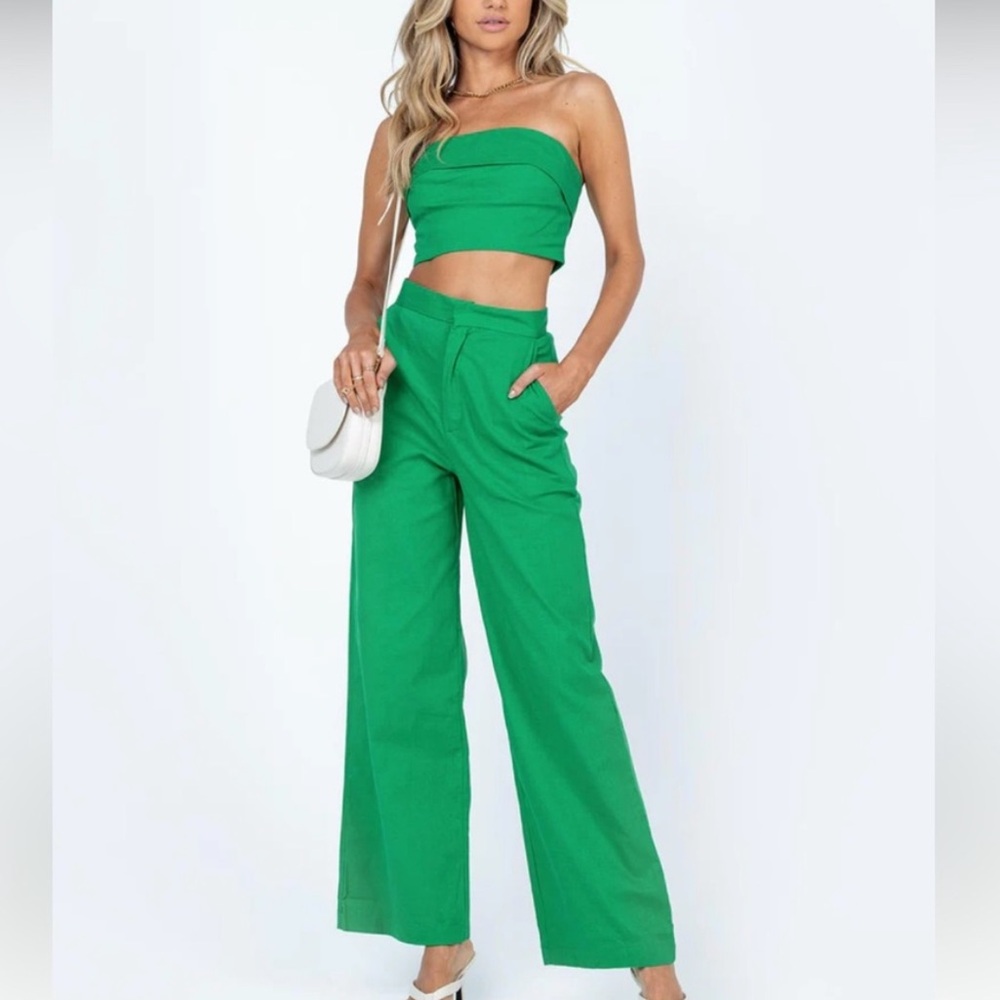 Princess Polly Aidan set in green